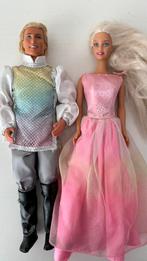 Barbie prinses  Ken prins Rainbow Regenboog Barbies Mattel, Ophalen of Verzenden, Zo goed als nieuw