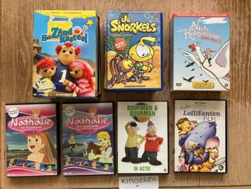 DVD's kinderen en jeugd beschikbaar voor biedingen