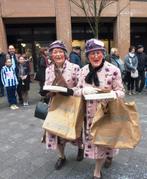 Carnavalskleding maat 38 /40, Carnaval, Eigen ontwerp, Zo goed als nieuw, Ophalen