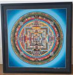 Mandala Kalachakra schilderij, Antiek en Kunst, Ophalen of Verzenden