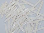 50x Lego tegel 1x8 wit, Ophalen of Verzenden, Nieuw, Lego