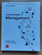 ISE Contemporary Management 11th Edition 9781260565737, Gelezen, Ophalen of Verzenden, WO