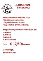 Schoonmakers in Amsterdam, Vacatures, Overige vormen