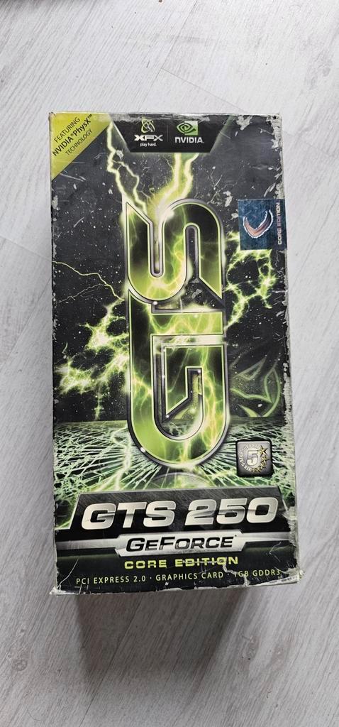 NVIDEA Geforce GTS 250XFX GS-250X-ZDFL, Computers en Software, Videokaarten, Zo goed als nieuw, Nvidia, PCI, GDDR3, DVI, Ophalen of Verzenden