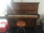 Mooie antieke piano van Theodor Döhnert, Ophalen, Gebruikt, Bruin, Piano