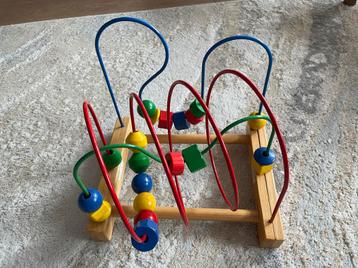 Kralenspiraal - Houten Speelgoed beschikbaar voor biedingen