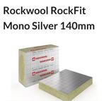 Rockwool rockfit mono silver, Doe-het-zelf en Verbouw, Isolatie en Afdichting, Steenwol, Nieuw, 15 m² of meer, 12 cm of meer