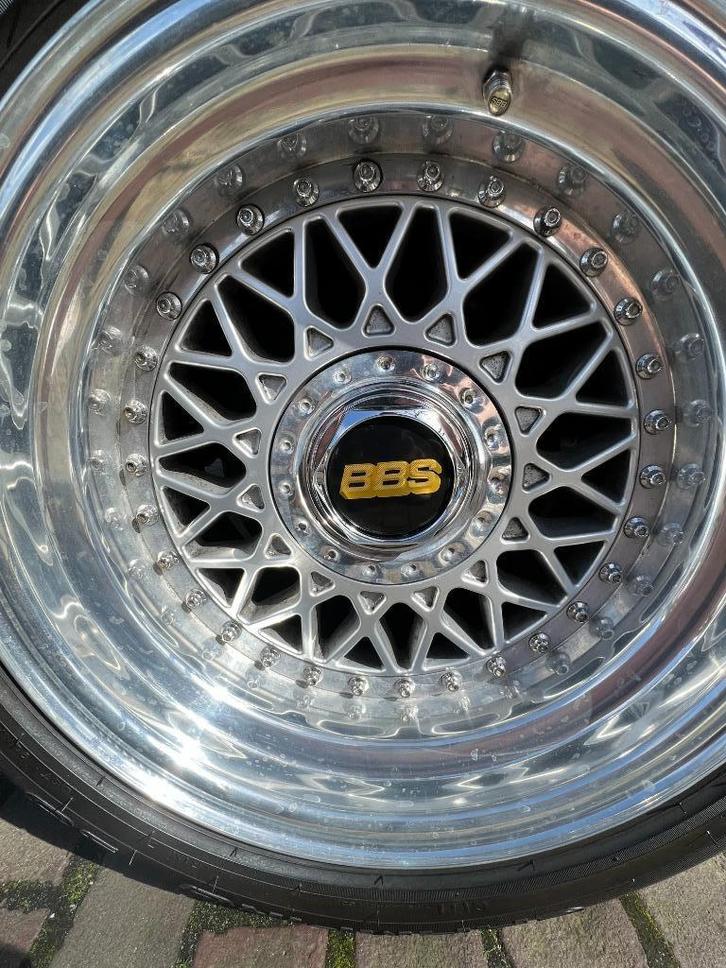 4X BBS EMBLEEM VOOR RM EN RS VELGEN BUITEN MAAT 70MM, Auto diversen, Wieldoppen, Nieuw, Ophalen of Verzenden