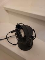 Brilliant tafellamp Carmen zwart GU10, Praxis, Ophalen of Verzenden, Zo goed als nieuw, Minder dan 50 cm