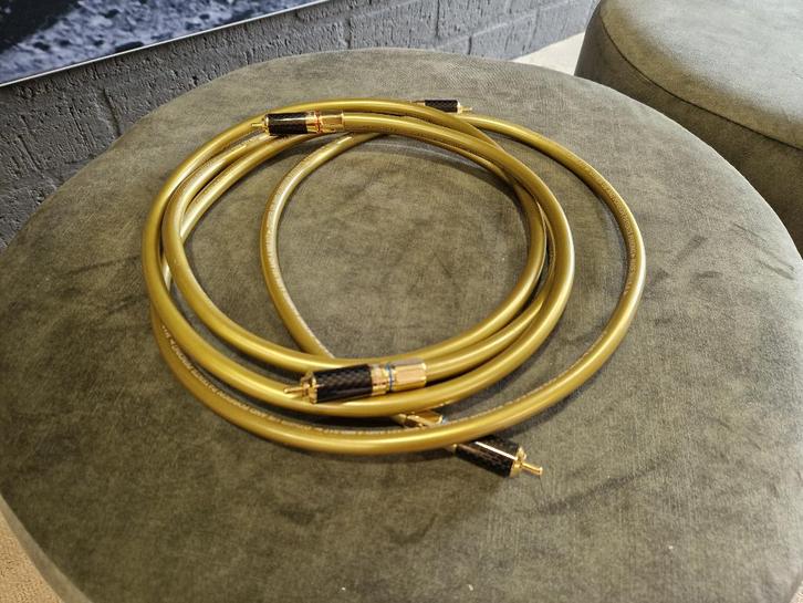 ✅ Interlink Cardas Hexlink Golden 5C Cinch, 150 cm., Audio, Tv en Foto, Audiokabels en Televisiekabels, Zo goed als nieuw, Interlink-kabel