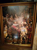Geborduurd schilderij van de Nachtwacht, Antiek en Kunst, Kunst | Schilderijen | Klassiek, Ophalen of Verzenden