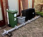Zonnepanelen plus inverter en montagemateriaal, Doe-het-zelf en Verbouw, Zonnepanelen en Toebehoren, Ophalen, Gebruikt, Compleet systeem