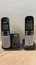 Panasonic model KX-TG6821NL incl telefoonbeantwoorder, Ophalen of Verzenden, Gebruikt, 2 handsets