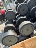 Technogym pu Urethane dumbbells 38 of 40 kg gewichten, Ophalen, Dumbbell, Technogym, Dumbbells