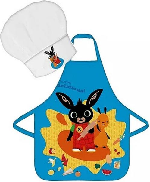 Bing Konijn Keukenschort Kokskleding - Blauw, Kinderen en Baby's, Carnavalskleding en Verkleedspullen, Nieuw, Jongen of Meisje