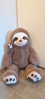 Grote Knuffel Luiaard met Baby (Nieuw), Ophalen of Verzenden, Zo goed als nieuw, Overige typen