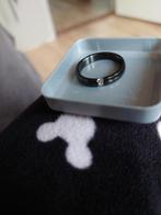 Zwarte Ring - Juwelier Alkmaar, Sieraden, Tassen en Uiterlijk, Zwart, Ophalen of Verzenden, Zo goed als nieuw, Dame of Heer