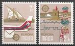Malta serie 594 - 595 XXX. ADV. no.18 S., Postzegels en Munten, Postzegels | Europa | Overig, Malta, Verzenden, Postfris