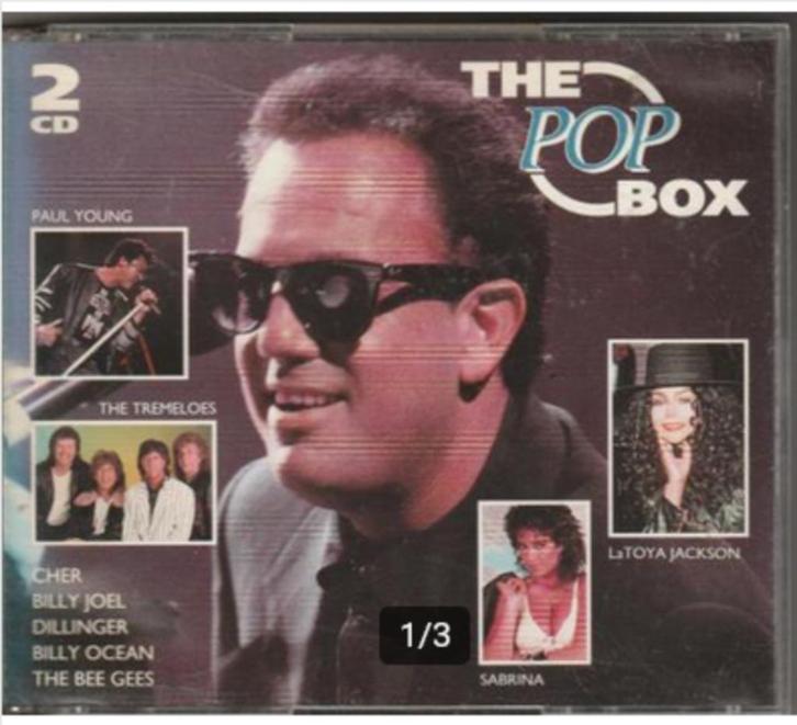 The Pop Box - 2CD - Verzamelalbum, Orig. CD's, Cd's en Dvd's, Cd's | Verzamelalbums, Pop, Ophalen of Verzenden