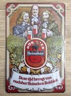 Mooi HEINEKEN BOKBIER Metalen Reclamebord bier plaat, Verzamelen, Biermerken, Nieuw, Heineken, Verzenden