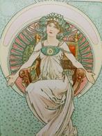 Alphonse Mucha Originele BriefKaart AUSTRIA HUNGARY 1900, Verzenden