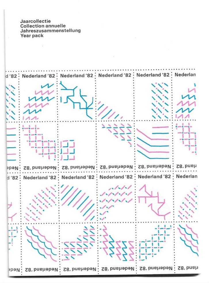 Postzegels Nederland jaarcollectie 1982, Postzegels en Munten, Postzegels | Nederland, Postfris, Na 1940, Verzenden