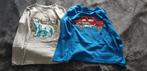 2 shirts met lange mouwen maat 134, Kinderen en Baby's, Kinderkleding | Maat 134, Ophalen of Verzenden, Zo goed als nieuw, Shirt of Longsleeve