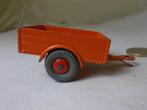 1954 Dinky Toys 341 LAND ROVER TRAILER (ORANGE) I.g.st. (-B), Hobby en Vrije tijd, Modelauto's | 1:43, Ophalen of Verzenden, Zo goed als nieuw