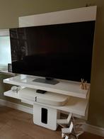 Tv meubel hoogglans wit, Huis en Inrichting, Kasten | Televisiemeubels, Ophalen, Strak modern, 100 tot 150 cm, 100 tot 150 cm