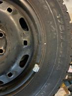 Winterbanden set continental 175 70 14 vw polo, 14 inch, 175 mm, Banden en Velgen, Winterbanden