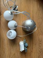 Ikea Hanglamp met glazen bollen, Huis en Inrichting, Lampen | Hanglampen, Ophalen, Gebruikt, Glas, Minder dan 50 cm