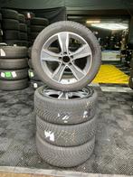 17 inch originele Mercedes C-klasse velgen met winterbanden, Ophalen, Velg(en), 17 inch, Winterbanden
