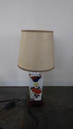 mooie chinese lampenstandaard met kap, Huis en Inrichting, Lampen | Tafellampen, Ophalen of Verzenden, Gebruikt, Minder dan 50 cm