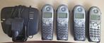 gigaset 4015 + 4 toestellen, Ophalen of Verzenden, Gebruikt, 4 handsets of meer