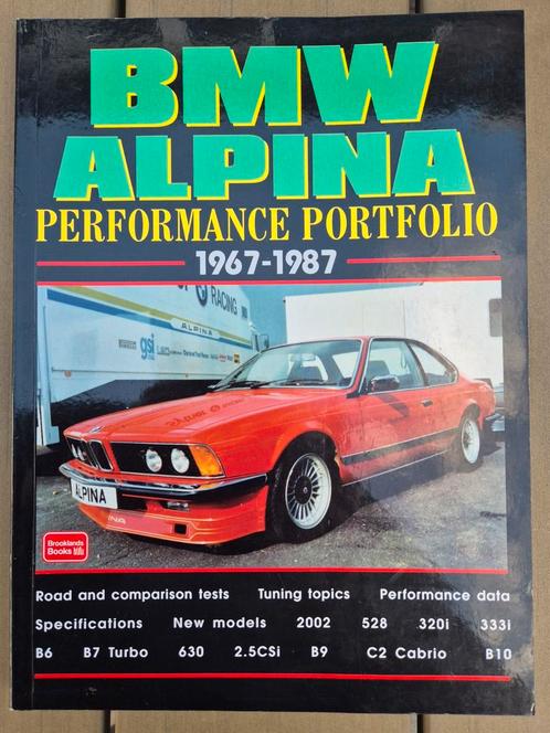 BMW Alpina Performance Portfolio 1967-1987 / Brooklands, Boeken, Auto's | Boeken, Zo goed als nieuw, BMW, Ophalen of Verzenden