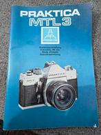 Praktica MTL3 handleiding, Audio, Tv en Foto, Fotocamera's Analoog, Ophalen of Verzenden, Zo goed als nieuw, Spiegelreflex, Overige Merken