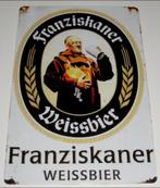 FRANZISKANER BIER : Metalen Bord FRANZISKANER Weissbier, Verzenden, Nieuw, Reclamebord, Plaat of Schild, Overige merken