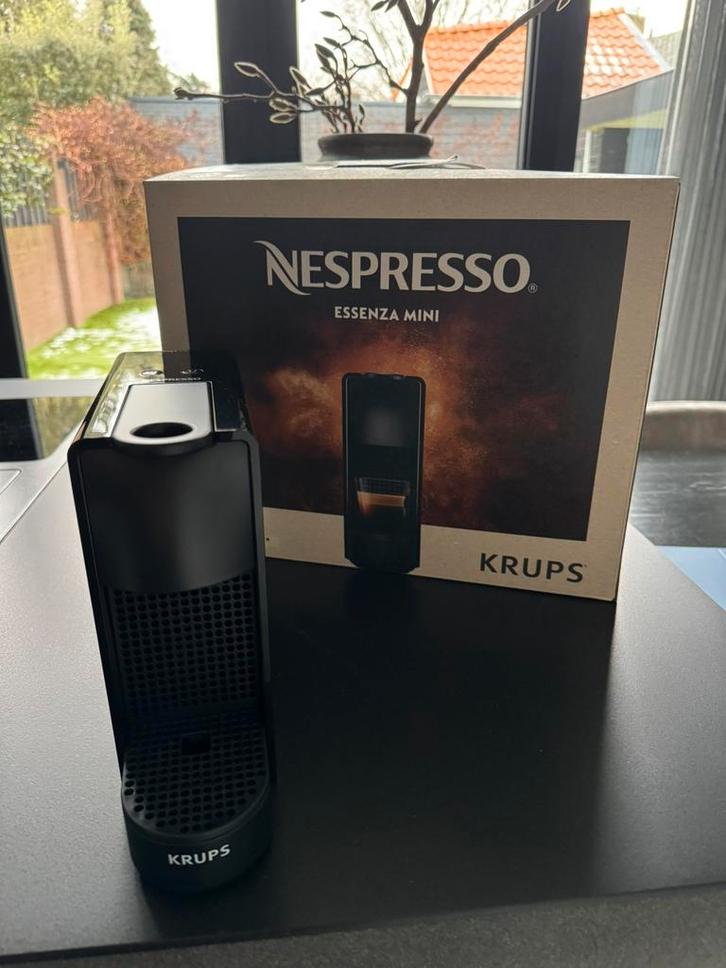 Krups Nespresso mini zwart, Witgoed en Apparatuur, Thuistaps, Nieuw, Krups, Verzenden