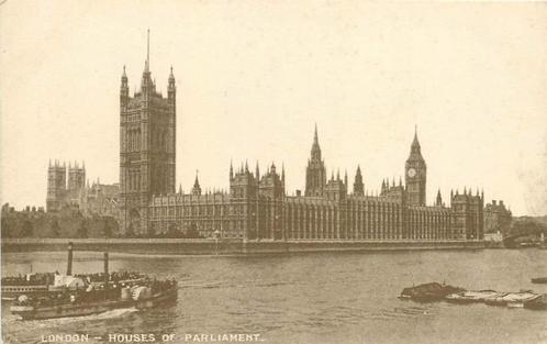 (381-186-017) London Houses of Parliament, Verzamelen, Ansichtkaarten | Buitenland, Engeland, Verzenden