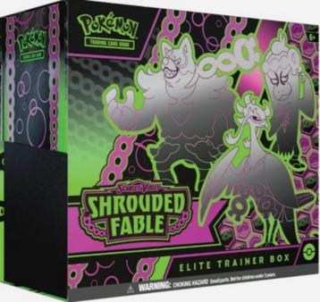 Pokémon Shrouded Fable: Elite Trainer Box – Slechts €57,95 beschikbaar voor biedingen