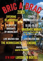 Bric a brac franse braderie met veel brocante + gezelligheid