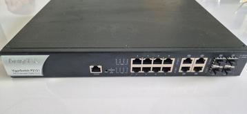 Draytek VigorSwitch P2121 PoE 12-poorts Gigabit Switch beschikbaar voor biedingen