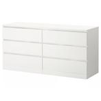 Ikea Malm ladekast wit 160cm, Huis en Inrichting, Ophalen, Overige materialen, Gebruikt, 150 tot 200 cm