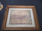 Aquarel/ets / druk ?, Antiek en Kunst, Ophalen