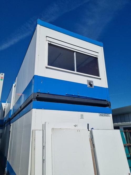 Kantoorunit Bouwkeet Woonunit 6x3 meter Rolluiken, Zakelijke goederen, Machines en Bouw | Keten en Containers, Ophalen