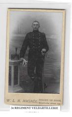 cdv militair 027 - 3e Reg veldartillerie Bergen op Zoom, Verzamelen, Verzenden, Landmacht, Duitsland, Foto of Poster