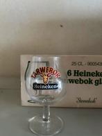 5 stuks Heineken tarwebok glazen, Ophalen of Verzenden, Gebruikt, Glas of Glazen, Heineken