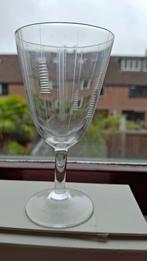 2 Geslepen Glazen - Bieden!, Ophalen of Verzenden