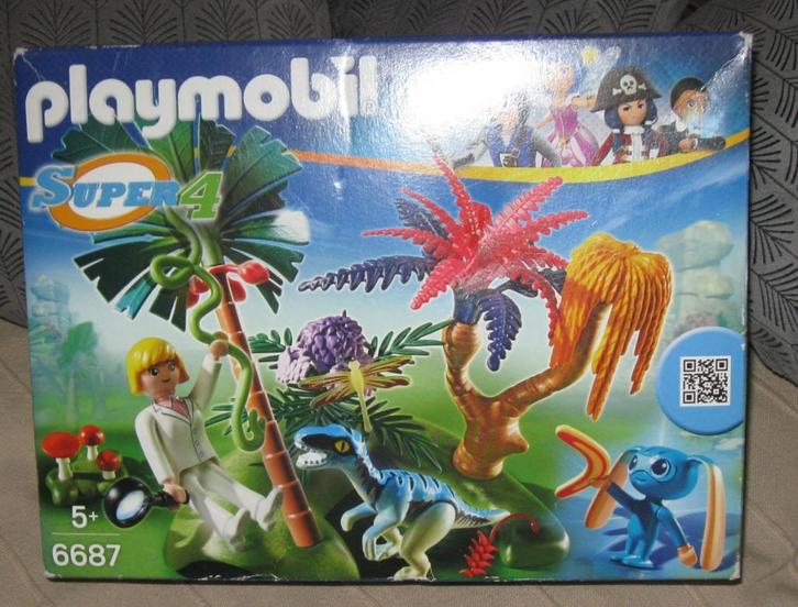 Playmobil 6687 in doos. Super 4. { nieuw }, Kinderen en Baby's, Speelgoed | Playmobil, Nieuw, Complete set, Ophalen of Verzenden