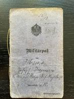 Duitse militärpass Wo1 met Führungzeugnis, Ophalen of Verzenden, Landmacht, Duitsland, Overige typen